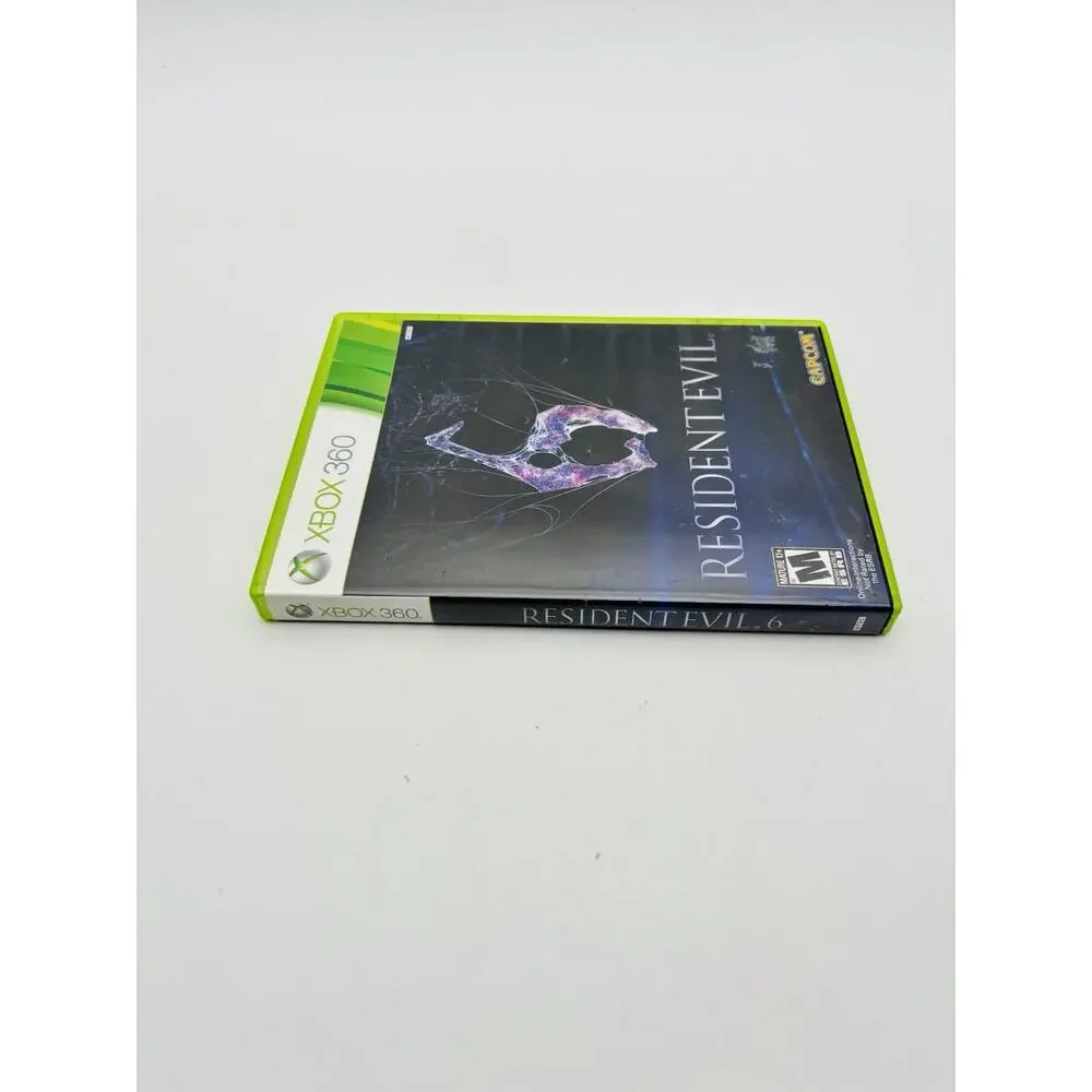 Resident Evil 6 (Microsoft Xbox 360, 2012) No Manual Tested Working VG Condition